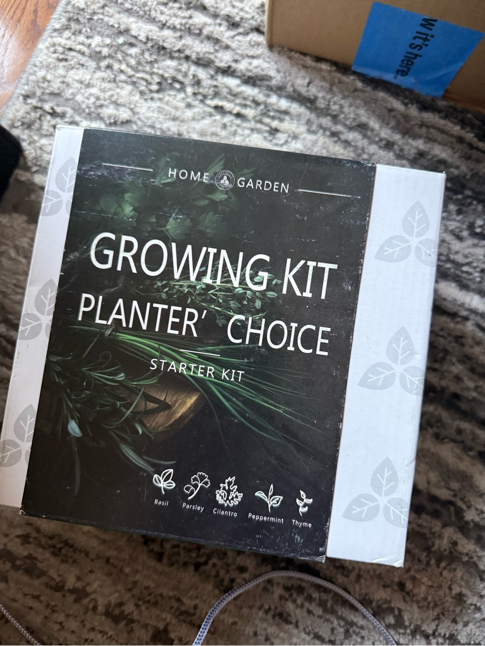 HOME & GARDEN Herb garden indoor greenhouse growing kit NEW all you need in one